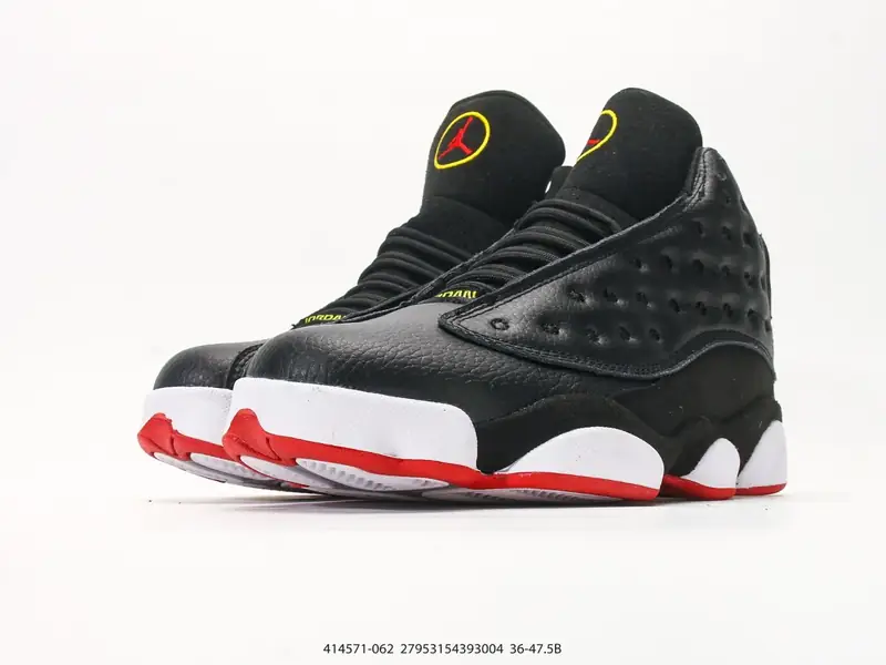 耐克 Nike Air Jordan 13 Retro "高帮 AJ13 乔丹13代 乔丹篮球鞋系列运动鞋 AirJordan 13以黑豹的风格制成，从猫咪般的反应和在球场上的掠夺性本能汲取 414571-062 #27953154393004